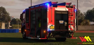 MTL HLF / Tankautospuit Animated - FiveM fire truck, FiveM brandweerwagen and FiveM Feuerwehrfahrzeug - product image 4