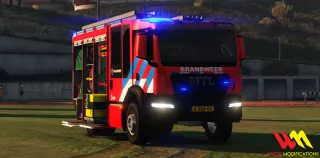 MTL HLF / Tankautospuit Animated - FiveM fire truck, FiveM brandweerwagen and FiveM Feuerwehrfahrzeug - product image 3
