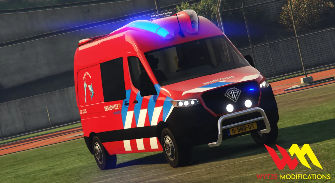Benefactor Duikbus / GW-Taucher - FiveM fire truck, FiveM brandweerwagen and FiveM Feuerwehrfahrzeug