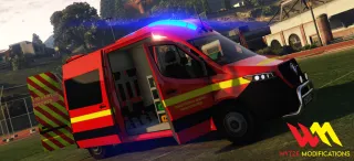 Benefactor Duikbus / GW-Taucher - FiveM fire truck, FiveM brandweerwagen and FiveM Feuerwehrfahrzeug - product image 4