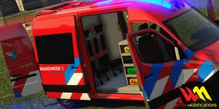 Benefactor Duikbus / GW-Taucher - FiveM fire truck, FiveM brandweerwagen and FiveM Feuerwehrfahrzeug - product image 3