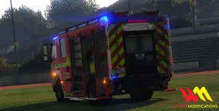 Benefactor Amic Z Animated - FiveM fire truck, FiveM brandweerwagen and FiveM Feuerwehrfahrzeug - product image 2