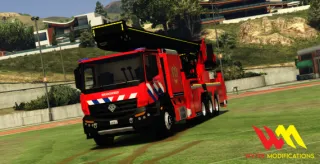 Benefactor Actron Ladder  V2 [SmartVehicle] - FiveM fire truck, FiveM brandweerwagen and FiveM Feuerwehrfahrzeug - product image 5