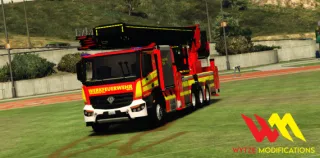 Benefactor Actron Ladder  V2 [SmartVehicle] - FiveM fire truck, FiveM brandweerwagen and FiveM Feuerwehrfahrzeug - product image 2