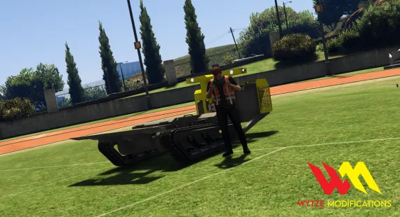 Recovery Robot With Remote Controll Script  [SmartVehicle] - FiveM Recovery & Tow Truck