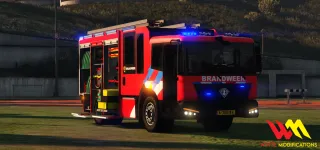 EMIC HLF / Tankautospuit Animated - FiveM fire truck, FiveM brandweerwagen and FiveM Feuerwehrfahrzeug - product image 3