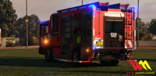 EMIC HLF / Tankautospuit Animated - FiveM fire truck, FiveM brandweerwagen and FiveM Feuerwehrfahrzeug - product image 4