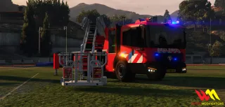 Benefactor Emic DLK / Ladderwagen  [SmartVehicle] - FiveM fire truck, FiveM brandweerwagen and FiveM Feuerwehrfahrzeug - product image 4