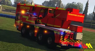 Benefactor FireDepartment Crane [SmartVehicle] - FiveM fire truck, FiveM brandweerwagen and FiveM Feuerwehrfahrzeug - product image 3