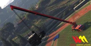 Benefactor FireDepartment Crane [SmartVehicle] - FiveM fire truck, FiveM brandweerwagen and FiveM Feuerwehrfahrzeug - product image 2