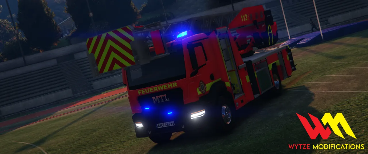 MTL DLK / Ladderwagen [SmartVehicle] - FiveM fire truck, FiveM brandweerwagen and FiveM Feuerwehrfahrzeug