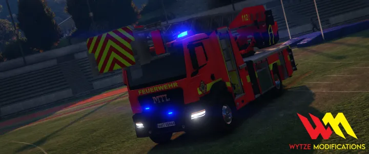 MTL DLK / Ladderwagen [SmartVehicle] - FiveM and GTA 5 fire truck, FiveM brandweerwagen and FiveM Feuerwehrfahrzeug