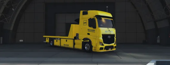 Benefactor Actron With Crane [SmartVehicle] - FiveM Recovery & Tow Truck