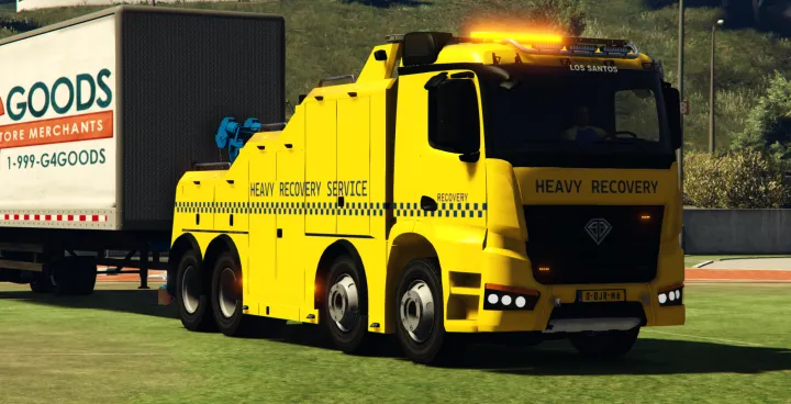 Benefactor Heavy Recovery - FiveM Recovery & Tow Truck