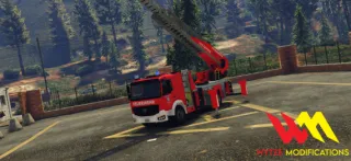 Benefactor Amic DLK / Ladderwagen [SmartVehicle] - FiveM fire truck, FiveM brandweerwagen and FiveM Feuerwehrfahrzeug - product image 3