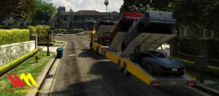 MTL Recovery Truck With Trailer [SmartVehicle] - FiveM Recovery & Tow Truck - product image 2