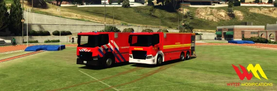 WaterTruck (WaterWagen/Wasserwagen) Animated - FiveM fire truck, FiveM brandweerwagen and FiveM Feuerwehrfahrzeug