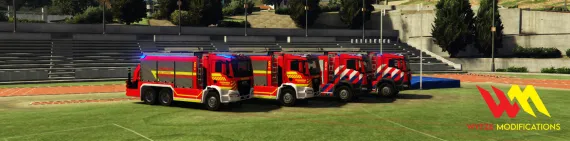 MTL SRF With Crane  [SmartVehicle] - FiveM fire truck, FiveM brandweerwagen and FiveM Feuerwehrfahrzeug