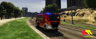 MTL SRF With Crane  [SmartVehicle] - FiveM fire truck, FiveM brandweerwagen and FiveM Feuerwehrfahrzeug - product image 5