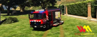 Benefactor Amic Animated - FiveM fire truck, FiveM brandweerwagen and FiveM Feuerwehrfahrzeug - product image 5