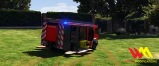 Benefactor Amic Animated - FiveM fire truck, FiveM brandweerwagen and FiveM Feuerwehrfahrzeug - product image 4