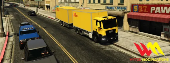 MTL box truck with Trailer - FiveM Vehicle