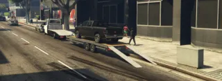 Benefactor Vehicle Transporter With Trailer  [SmartVehicle] - FiveM Recovery & Tow Truck - product image 4