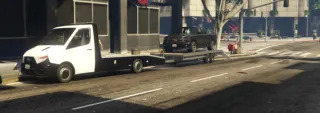 Benefactor Vehicle Transporter With Trailer  [SmartVehicle] - FiveM Recovery & Tow Truck - product image 2