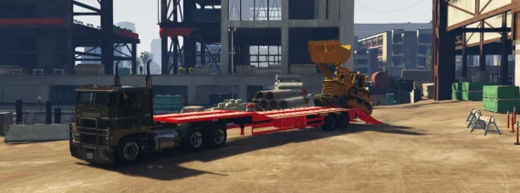 Flatbed Trailer [SmartVehicle] - FiveM Recovery & Tow Truck