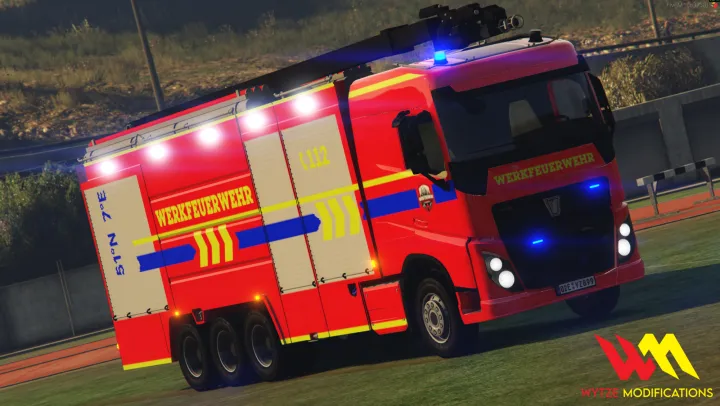 Vulcar GTLF Schuimblusvourtuig [SmartVehicle] - FiveM and GTA 5 fire truck, FiveM brandweerwagen and FiveM Feuerwehrfahrzeug
