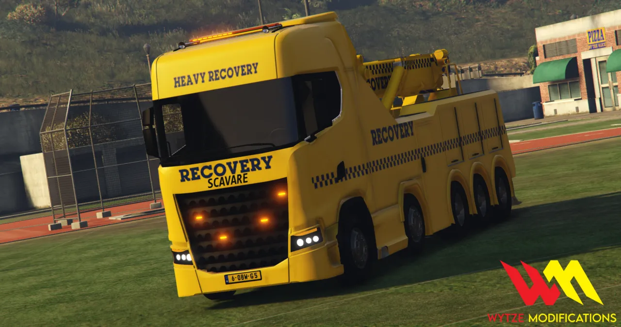 Scavare Heavy Rotator [SmartVehicle] - FiveM Recovery & Tow Truck