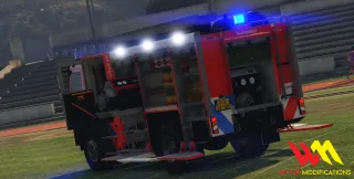 Benefactor Amic LF20 KATS Animated - FiveM fire truck, FiveM brandweerwagen and FiveM Feuerwehrfahrzeug - product image 5
