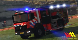 Benefactor Amic LF20 KATS Animated - FiveM fire truck, FiveM brandweerwagen and FiveM Feuerwehrfahrzeug - product image 4