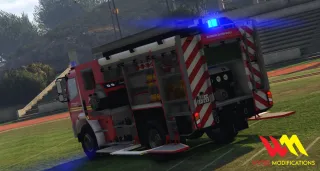 Benefactor Amic LF20 KATS Animated - FiveM fire truck, FiveM brandweerwagen and FiveM Feuerwehrfahrzeug - product image 2