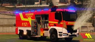 Benefactor schuimblusvoertuig / GTLF [SmartVehicle] - FiveM fire truck, FiveM brandweerwagen and FiveM Feuerwehrfahrzeug - product image 3