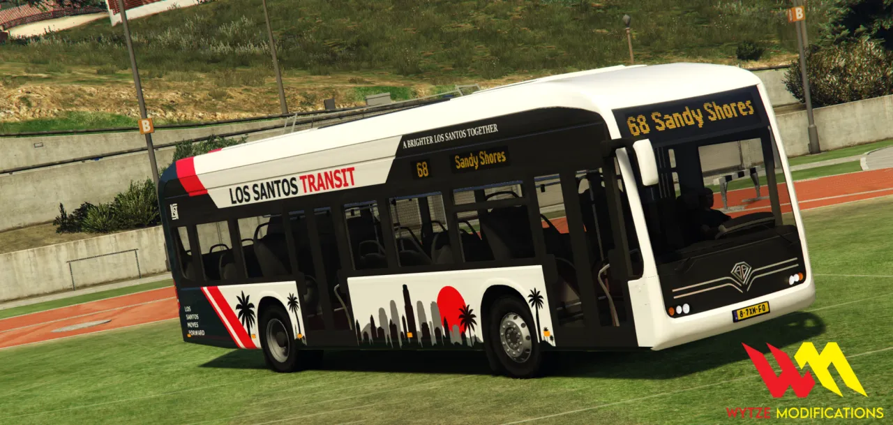 Benefactor electric bus - FiveM Vehicle