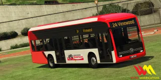 Benefactor electric bus - FiveM Vehicle - product image 4