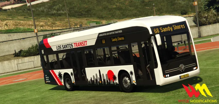 Benefactor electric bus - FiveM Vehicle